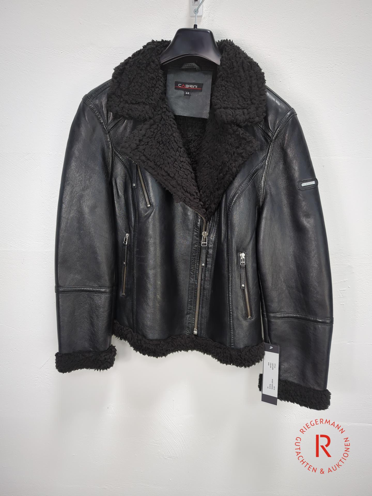 DAMEN LEDERJACKE GRÖSSE 44